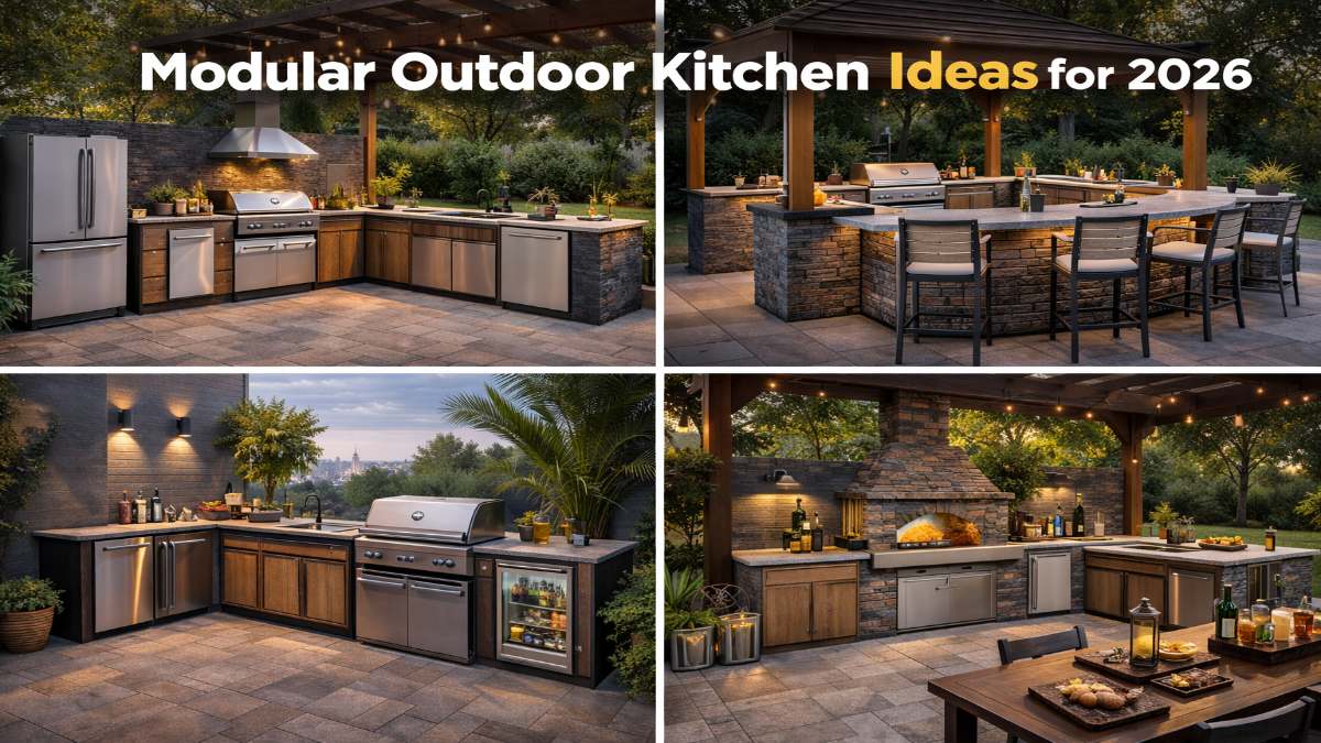 Best Modular Outdoor Kitchen Design Ideas for 2026