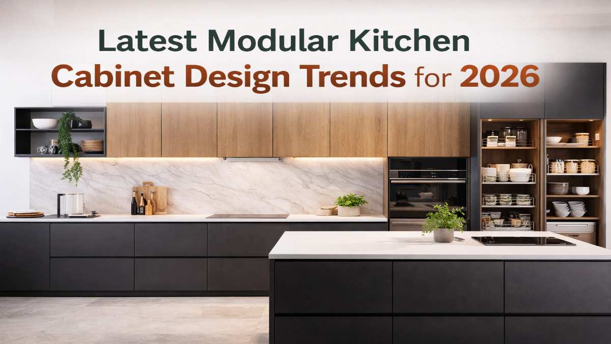 Latest Modular Kitchen Cabinet Design Trends for 2026