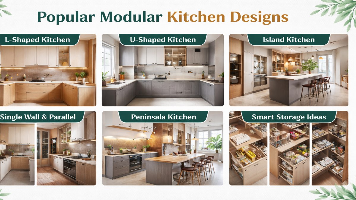 Latest Modular Kitchen Design Ideas for Modern Homes