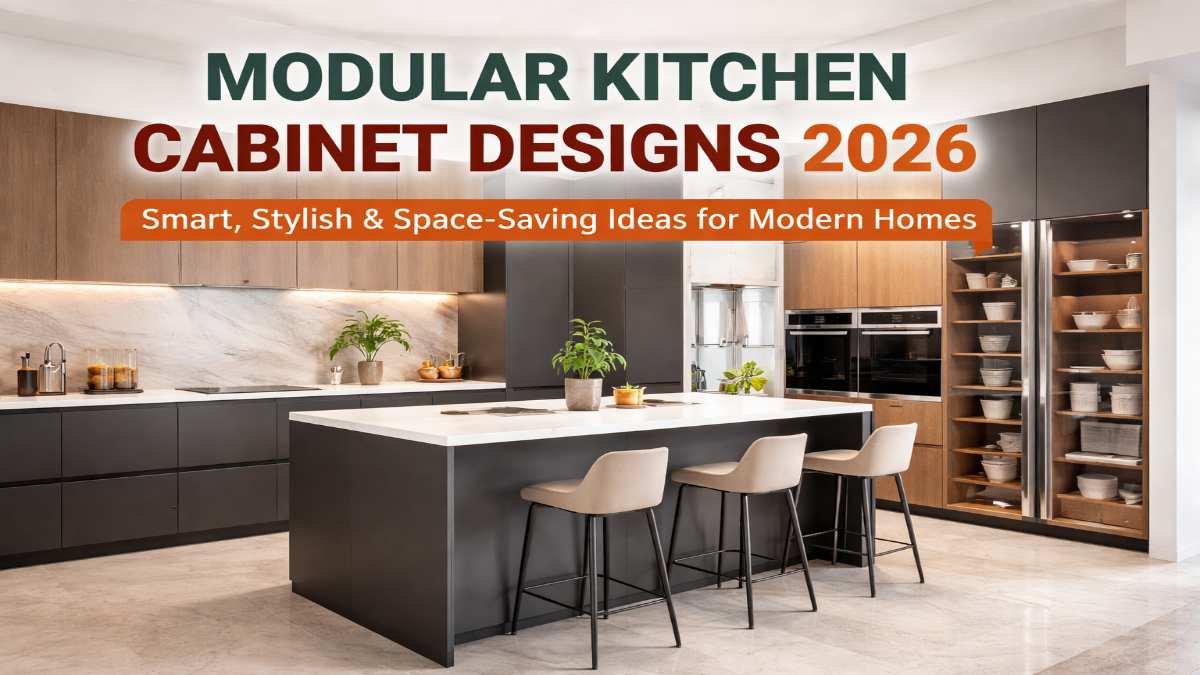 Modular Kitchen Cabinet Designs 2026: Smart, Stylish & Space-Saving Ideas for Modern Homes