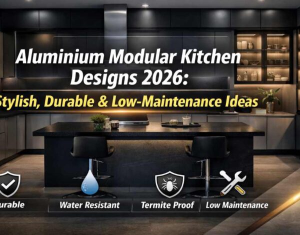 Aluminium Modular Kitchen Designs 2026: Stylish, Durable & Low-Maintenance Ideas