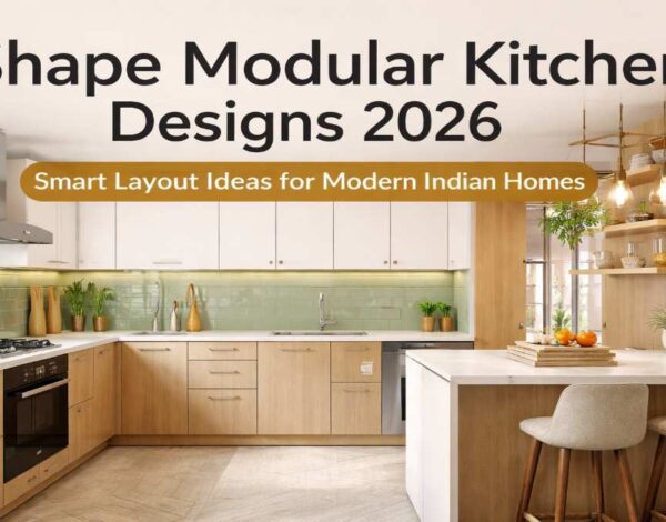 L Shape Modular Kitchen Designs 2026: Smart Layout Ideas for Modern Indian Homes