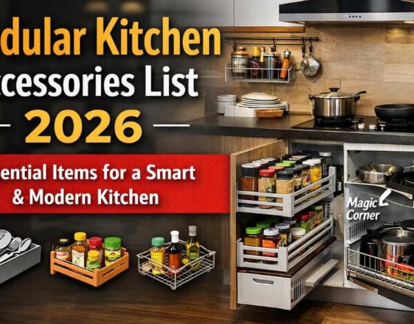 Modular Kitchen Accessories List 2026 – Essential Items for a Smart & Modern Kitchen