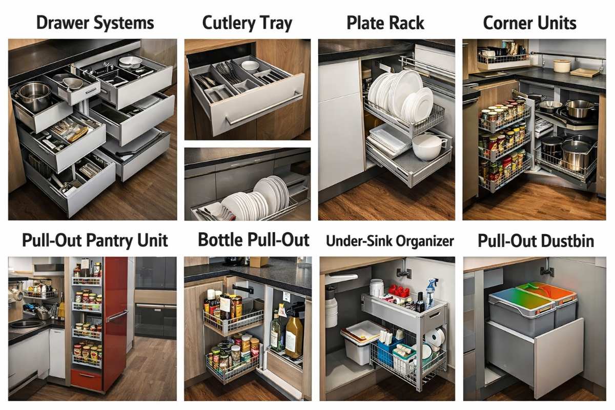 Modular Kitchen Accessories New