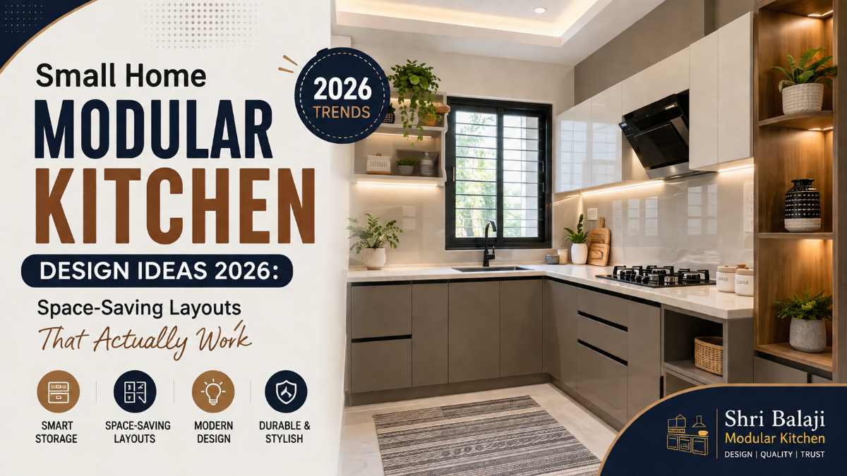 Small Home Modular Kitchen Design Ideas 2026: Space-Saving Layouts That Actually Work