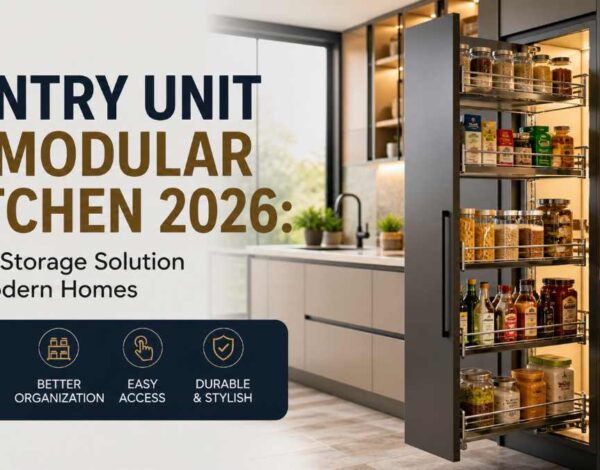 Pantry Unit in Modular Kitchen 2026: Smart Storage Solution for Modern Homes